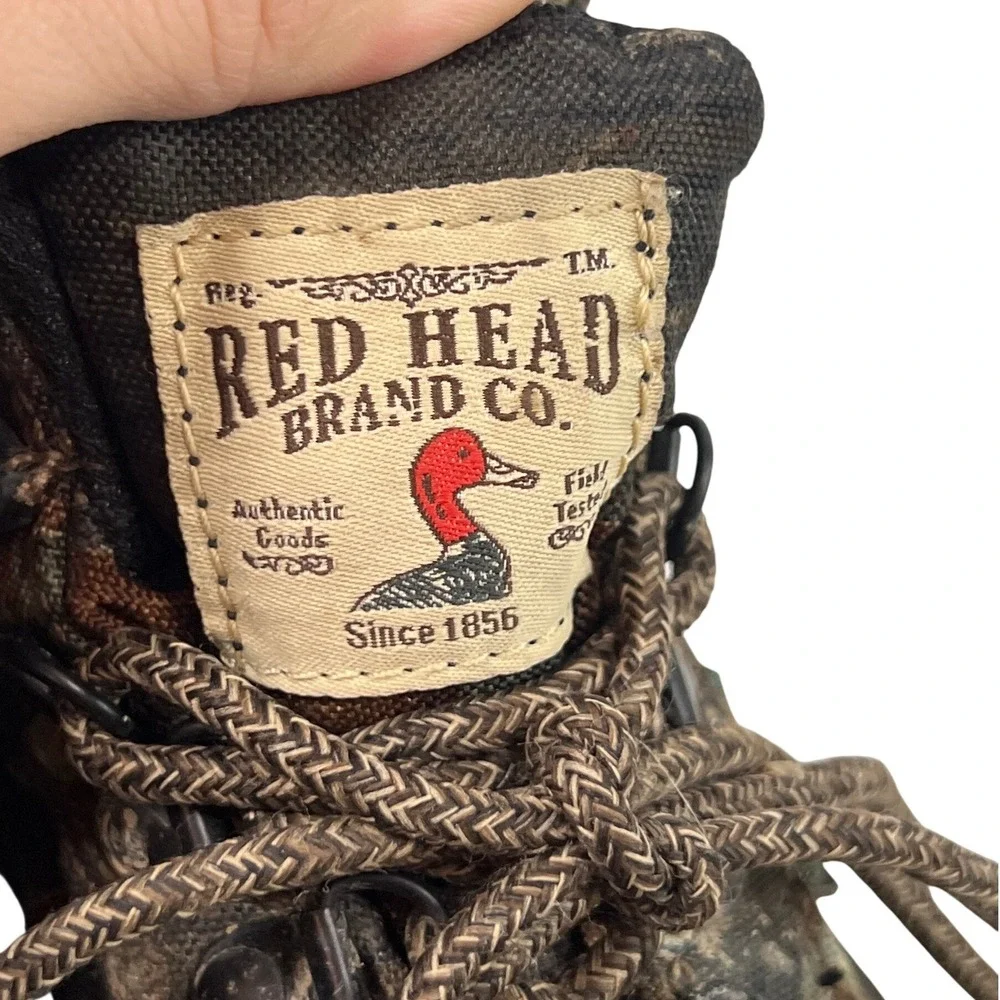 Red Head Kids‎ Brown Green Camo Waterproof Boots Little Boy 2 Outdoor Hunting